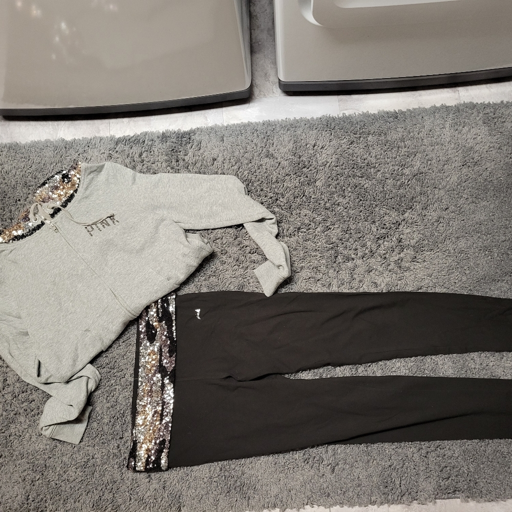 VS PINK camo legging set